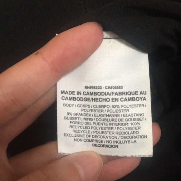 Nike Black Dri-fit Cropped Leggings - Picture 5 of 7